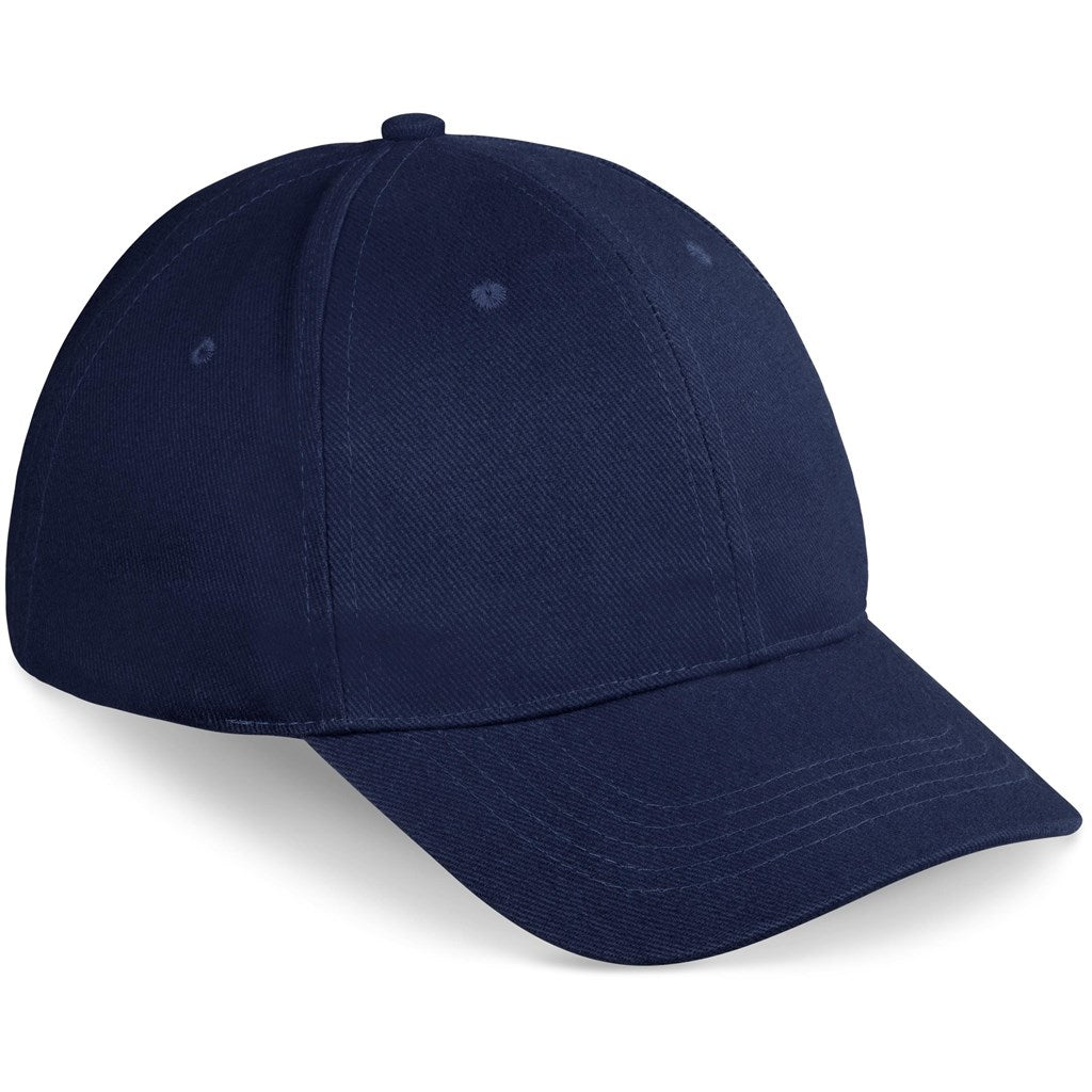 Pro Basic Cap - 6 Panel in Navy — Print Fast Express
