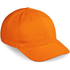 Pro Basic Cap - 6 Panel in Orange — Print Fast Express