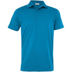Mens Pro Golf Shirt in Cyan — Print Fast Express