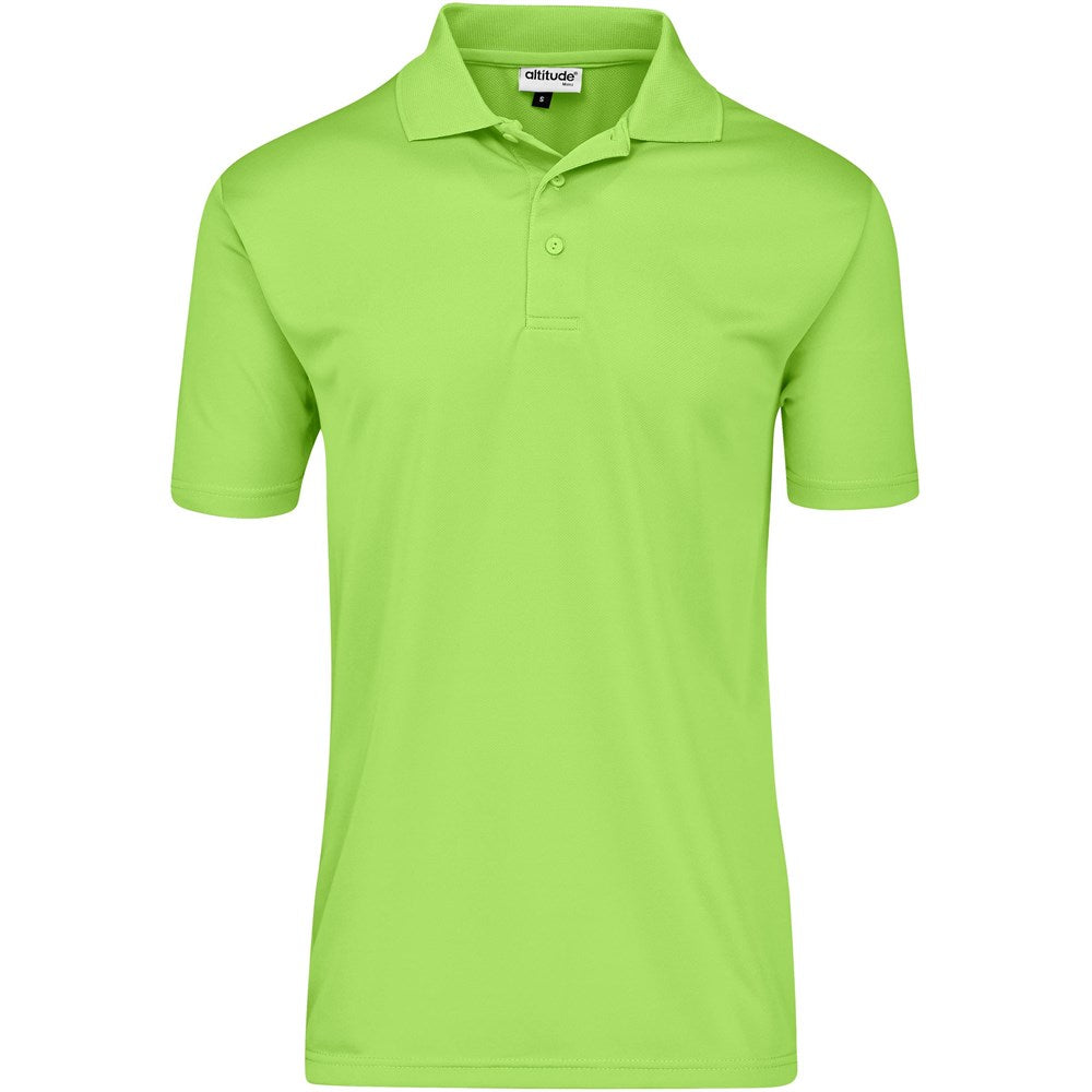 Mens Pro Golf Shirt in Lime — Print Fast Express