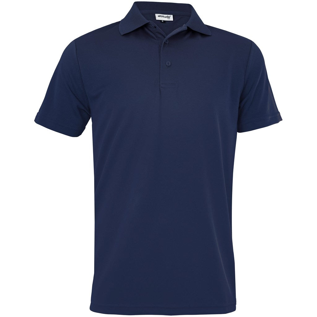 Mens Pro Golf Shirt in Navy — Print Fast Express
