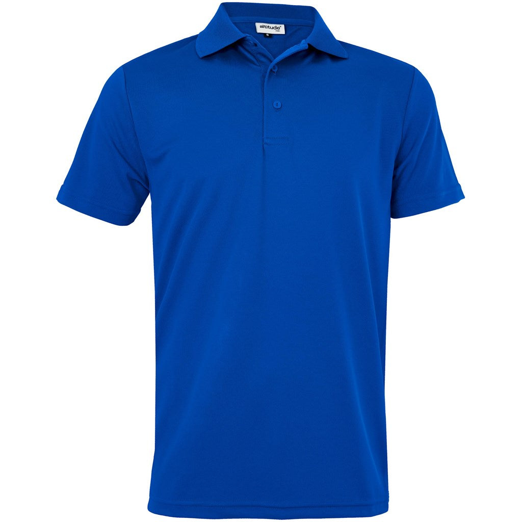 Mens Pro Golf Shirt in Royal Blue — Print Fast Express