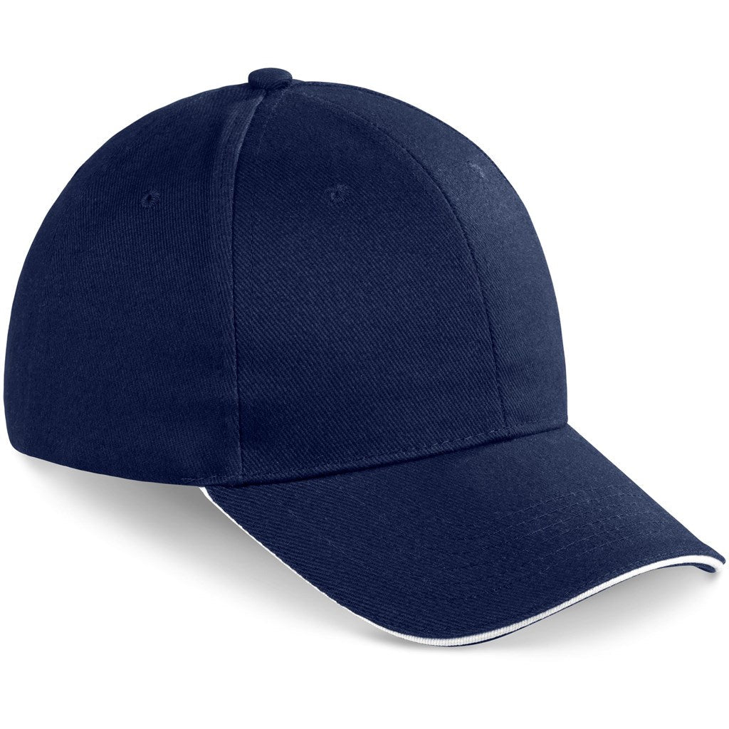 Swift Sandwich Cap - 6 Panel in Navy — Print Fast Express