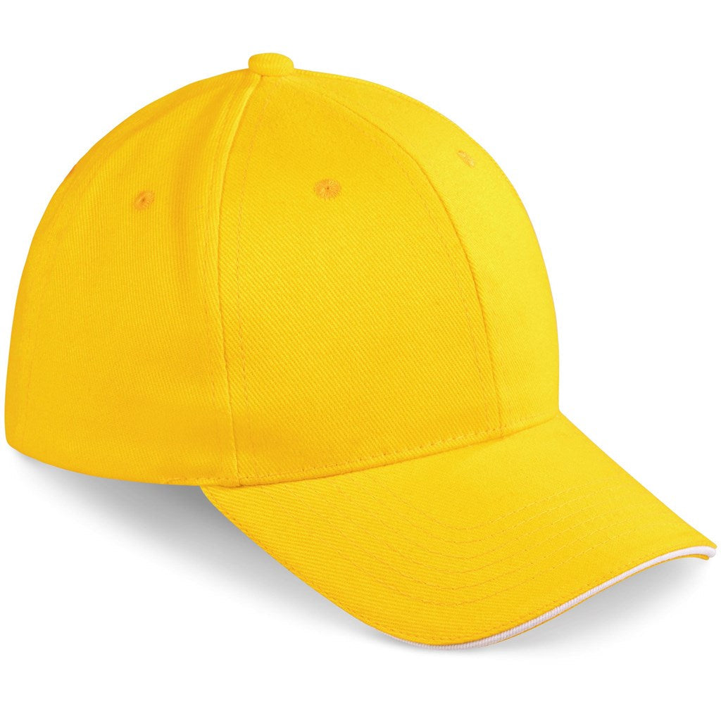 Swift Sandwich Cap - 6 Panel in Yellow — Print Fast Express