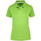 Ladies Tournament Golf Shirt in Lime — Print Fast Express