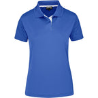 Ladies Tournament Golf Shirt in Royal Blue — Print Fast Express
