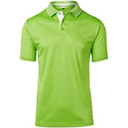 Mens Tournament Golf Shirt in Lime — Print Fast Express