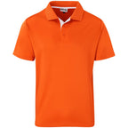 Mens Tournament Golf Shirt in Orange — Print Fast Express
