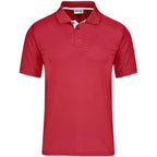 Mens Tournament Golf Shirt in Red — Print Fast Express