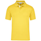 Mens Tournament Golf Shirt in Yellow — Print Fast Express