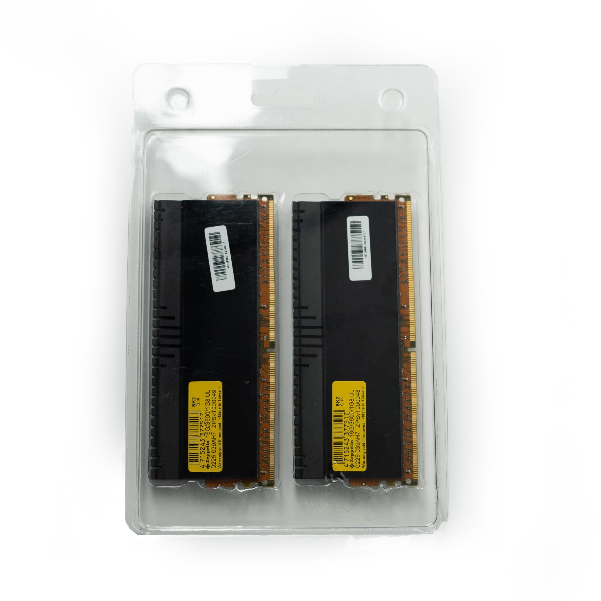 DDR4 16GBX2 Zepplin PC3600 1GB*8 HS KIT