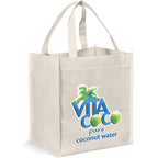 Gala Non-Woven Shopper in Natural — Print Fast Express