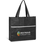 Altitude Brighton Non-Woven Shopper in Black — Print Fast Express