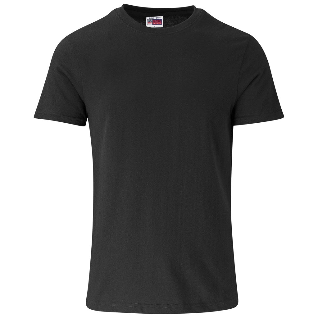 Unisex Super Club 180 T-Shirt in Black — Print Fast Express