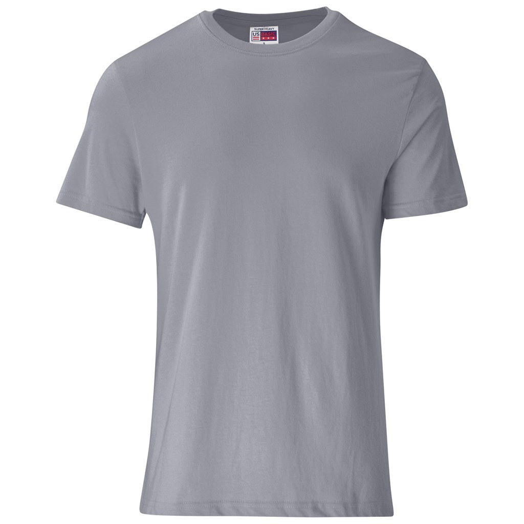 Unisex Super Club 180 T-Shirt in Grey — Print Fast Express