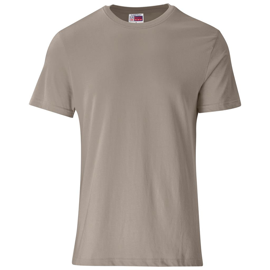 Unisex Super Club 180 T-Shirt in Khaki — Print Fast Express