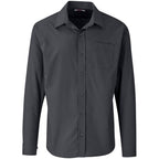 Mens Long Sleeve Kensington Shirt in Grey — Print Fast Express