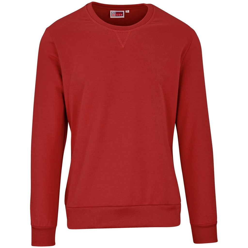 Mens Stanford Sweater in Red — Print Fast Express