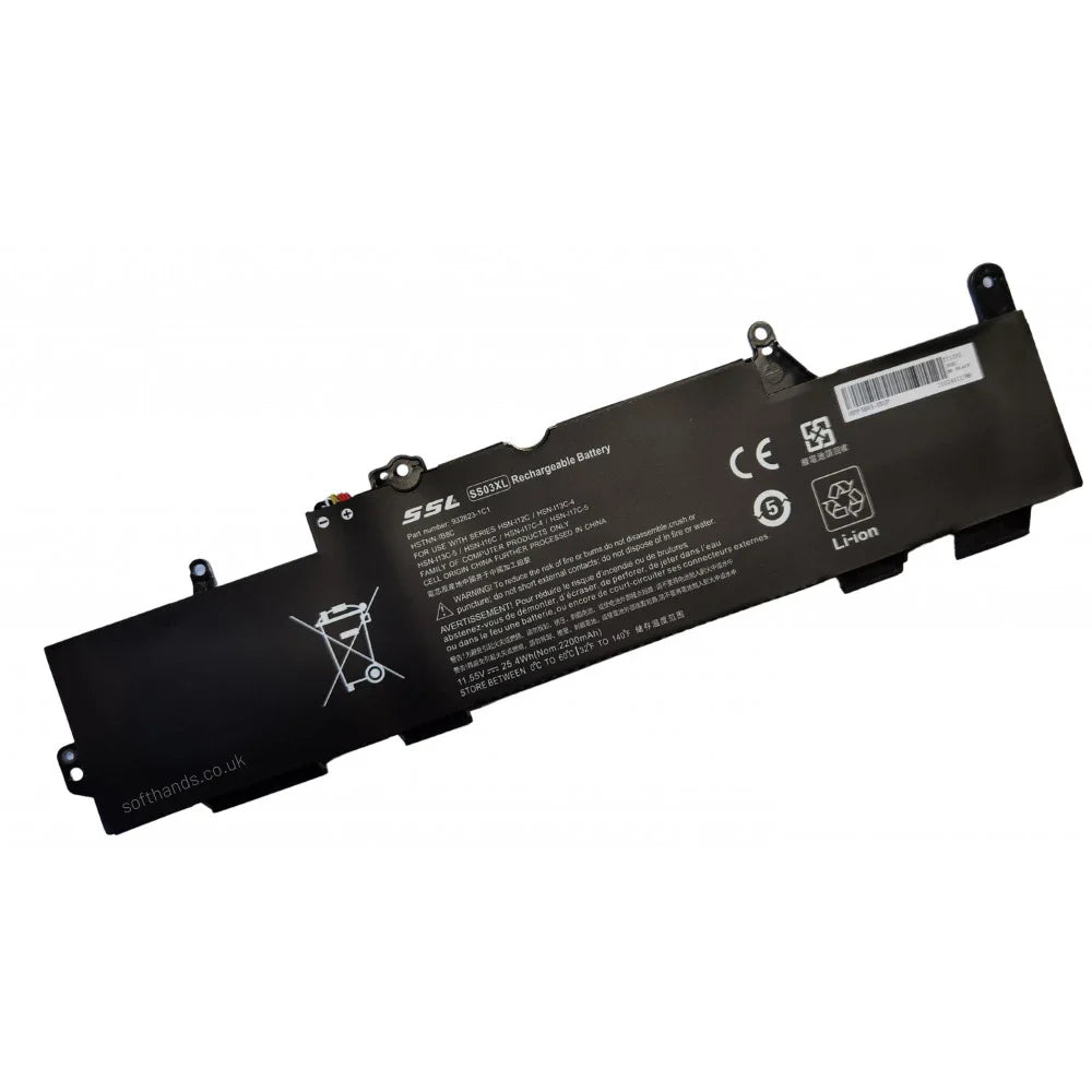 BAT for HP G5 G6 840 4100MAH 11.55V Poly
