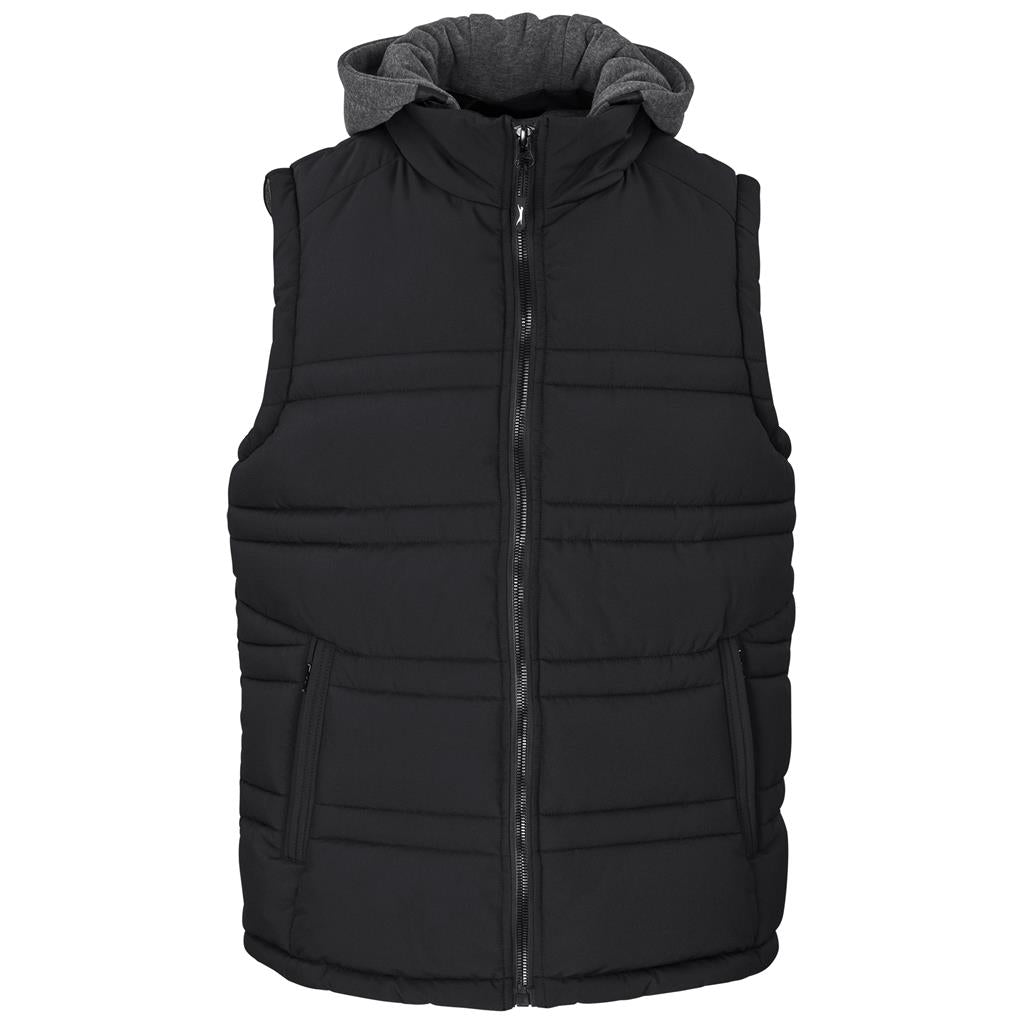 Mens Okinawa Bodywarmer in Black — Print Fast Express