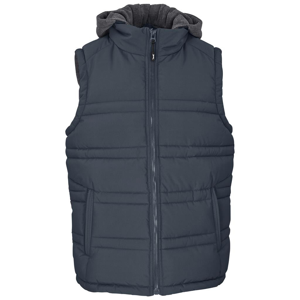 Mens Okinawa Bodywarmer in Charcoal — Print Fast Express