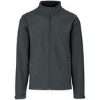Mens Pinnacle Softshell Jacket in Grey — Print Fast Express