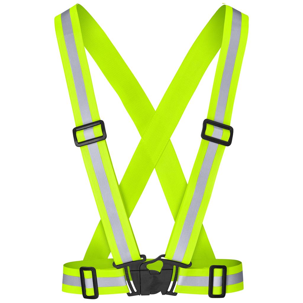 Hi-Viz Reflective Safety Belt in Yellow — Print Fast Express
