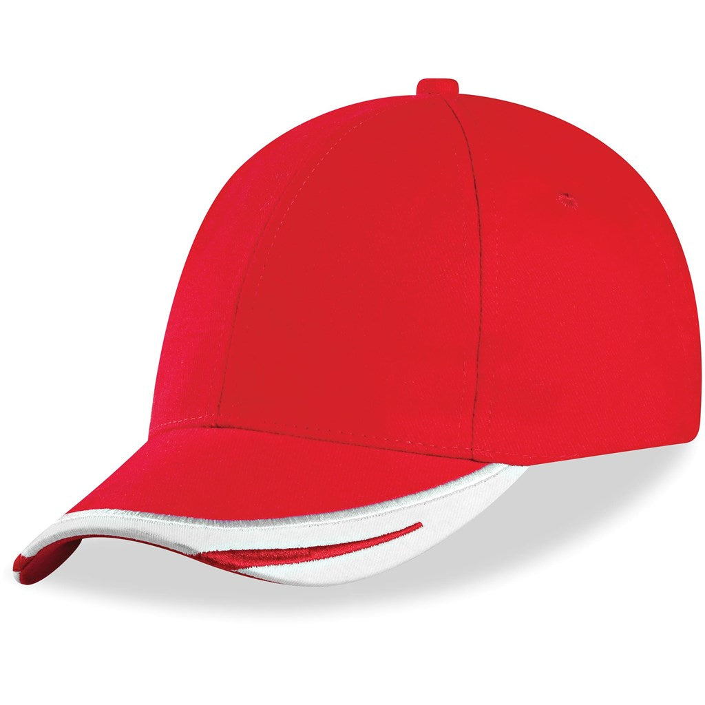 Bronx Cap - 6 Panel in Red — Print Fast Express