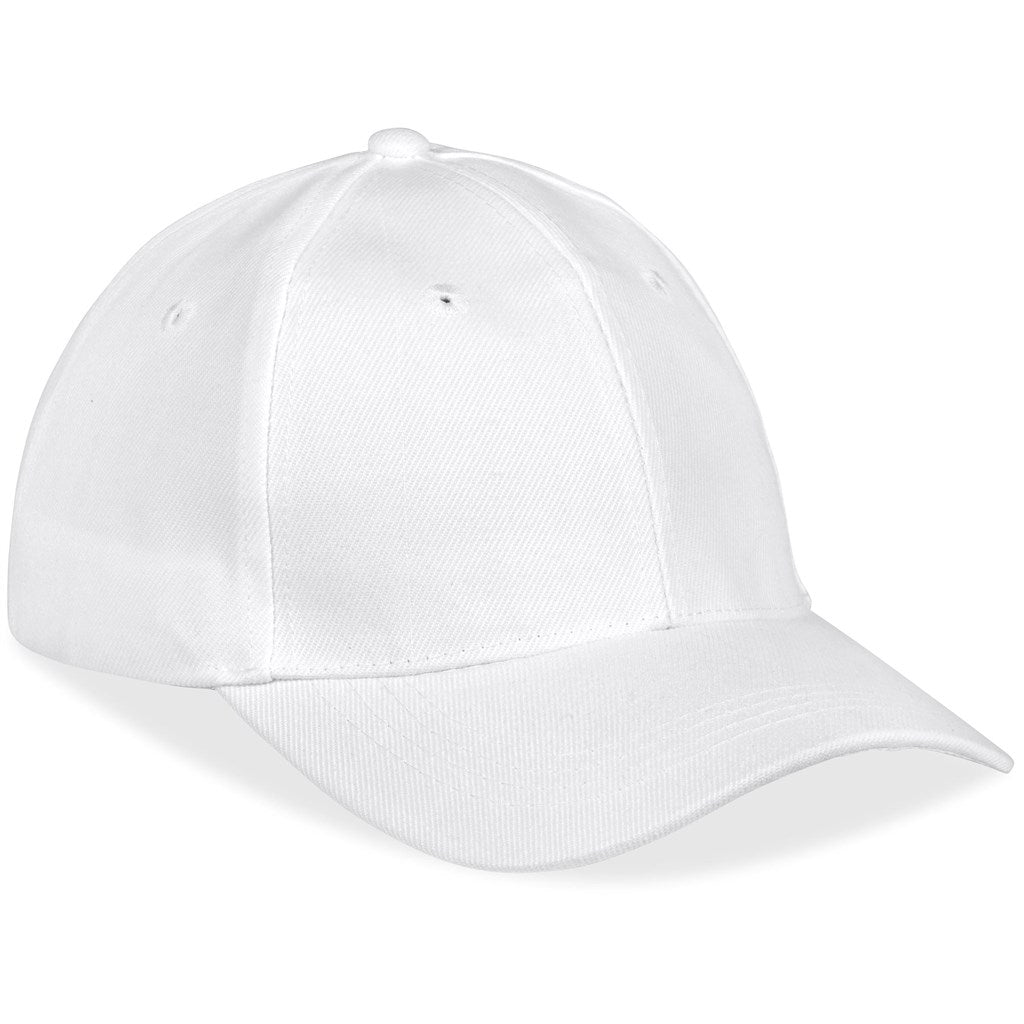 Cincinnati Cap - 6 Panel in Solid White — Print Fast Express