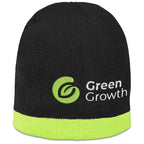 Solo Acrylic Beanie in Lime — Print Fast Express