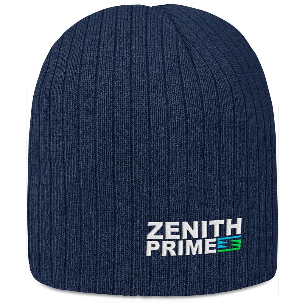 Nebraska Acrylic Beanie in Navy — Print Fast Express