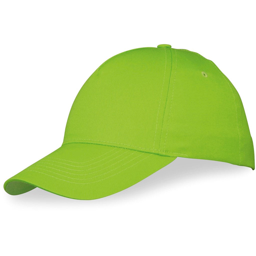 Memphis Cap -  5 Panel in Lime — Print Fast Express