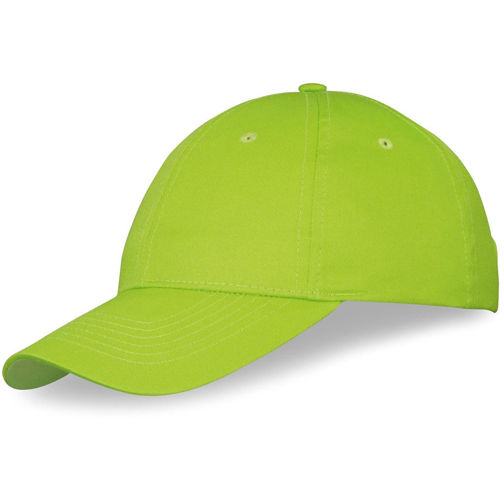 Detroit Cap - 6 Panel in Lime — Print Fast Express