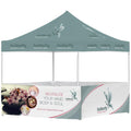 Ovation Sublimated Gazebo 3m X 3m - 4 Half-Wall Skins custom branded with your logo by Print Fast Express