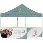 Ovation Sublimated Gazebo 3m X 3m - 4 Half-Wall Skins custom branded with your logo by Print Fast Express