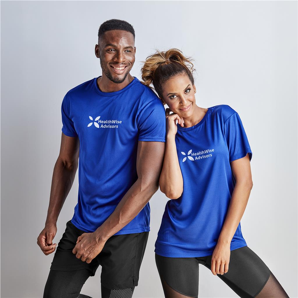 Unisex Activ T-shirt custom branded with your logo by Print Fast Express
