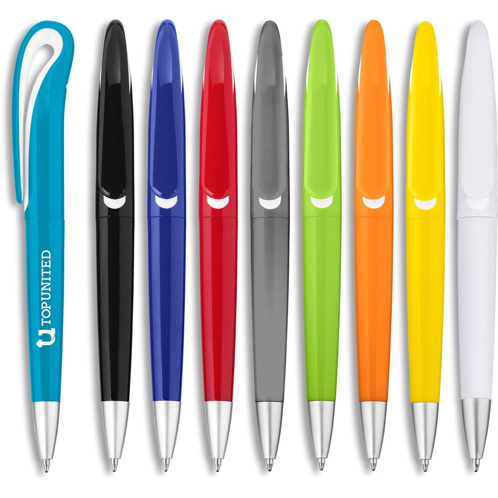 Altitude Sickle Ball Pen custom branded with your logo by Print Fast Express