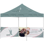 Ovation Sublimated Gazebo 3m X 3m - 2 Half-Wall Skins custom branded with your logo by Print Fast Express