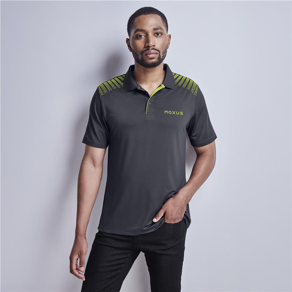 Mens Aerogrid Golf Shirt custom branded with your logo by Print Fast Express
