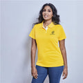 Ladies Tournament Golf Shirt custom branded with your logo by Print Fast Express