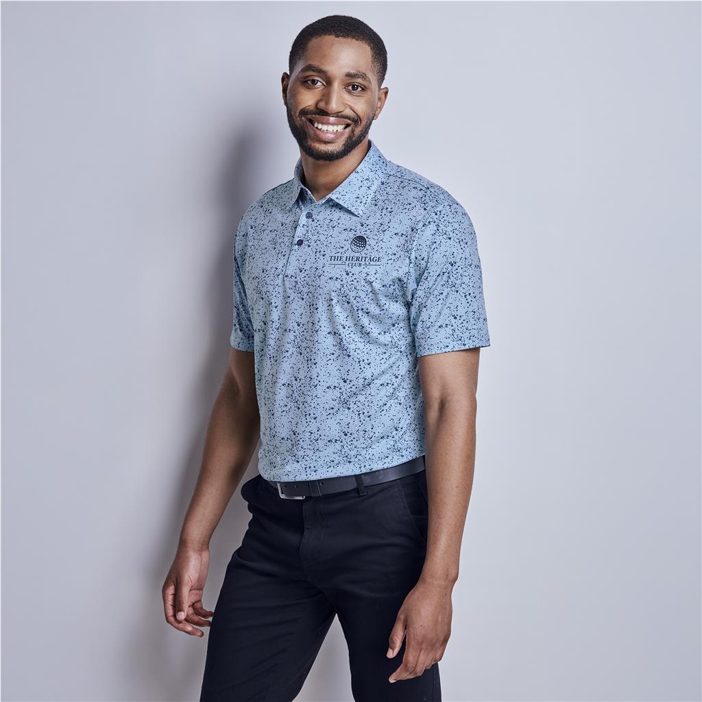 Mens Flexxion Golf Shirt custom branded with your logo by Print Fast Express