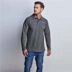 Mens Long Sleeve Elemental Golf Shirt custom branded with your logo by Print Fast Express