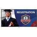 Fade Resistant A-Frame Fabric Skin 2m x 1m custom branded with your logo by Print Fast Express