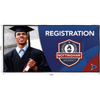 Fade Resistant A-Frame Fabric Skin 2m x 1m custom branded with your logo by Print Fast Express