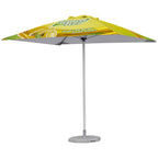 Legend Sublimated Parasol Single Hexagonal Pole 2m x 2m custom branded with your logo by Print Fast Express