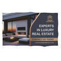 Sublimated Airtex Fabric Fence Banner 2m x 1.2m custom branded with your logo by Print Fast Express
