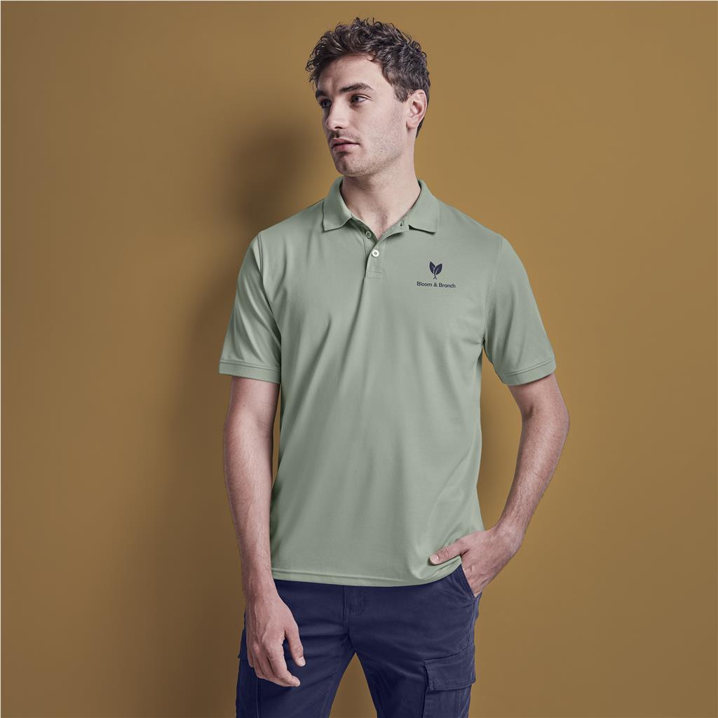 Mens Okiyo Shizen Eco Golf Shirt custom branded with your logo by Print Fast Express