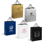 Altitude Dazzle Midi Paper Gift Bag custom branded with your logo by Print Fast Express