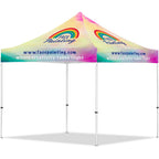 Coated Steel Sublimated Gazebo 3m x 3m custom branded with your logo by Print Fast Express