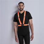 Hi-Viz Reflective Safety Belt custom branded with your logo by Print Fast Express